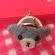がま口くまちゃん☆青バージョン☆