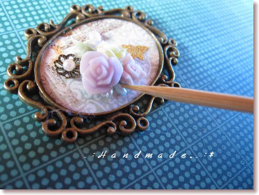 薔薇 レジン 人 の作り方 手順 11 その他 その他 アトリエ ハンドメイドレシピ 作り方 と手作り情報サイト