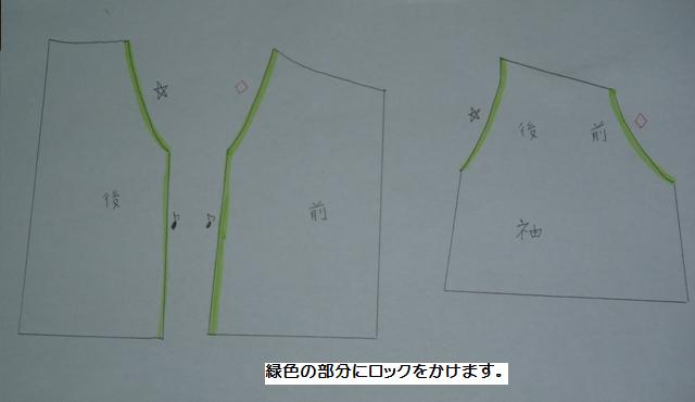 ラグランスリーブをマスター 簡単ボレロの作り方 手順 2 その他 その他 アトリエ ハンドメイドレシピ 作り方 と手作り情報サイト