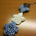 お花ヨーヨーのストラップ