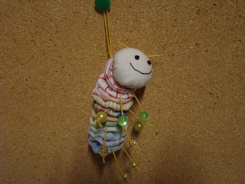 イモムシくんの作り方 手順 15 その他 ぬいぐるみ 人形 アトリエ ハンドメイドレシピ 作り方 と手作り情報サイト