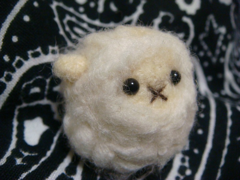 モコモコ羊さんの作り方 その他 その他 アトリエ ハンドメイドレシピ 作り方 と手作り情報サイト