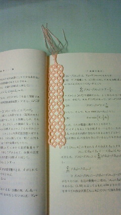 タティングレースの栞の作り方 その他 その他 アトリエ ハンドメイドレシピ 作り方 と手作り情報サイト