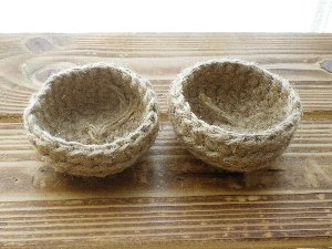 麻紐とコットンでお花のピンクッションの作り方 手順 1 その他 その他 アトリエ ハンドメイドレシピ 作り方 と手作り情報サイト