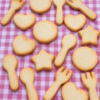 動画あり☆１００均粘土！シンプルなクッキーの作り方