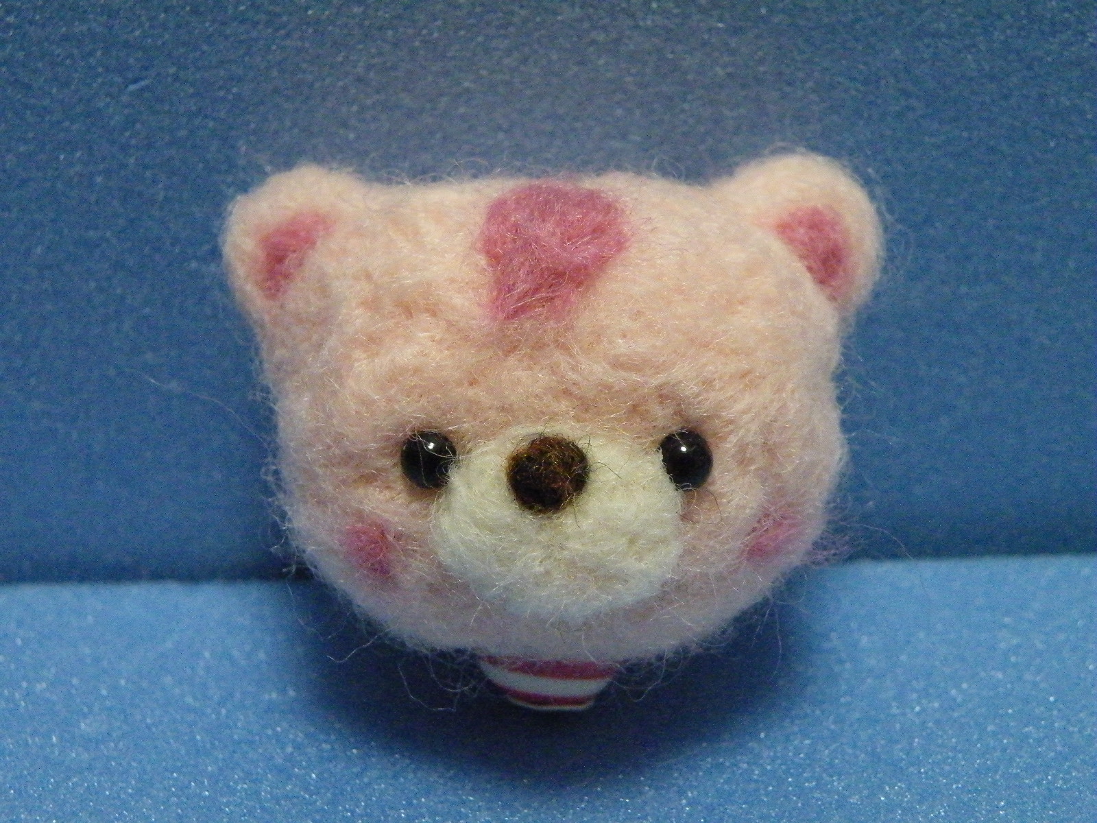 羊毛フェルト くま の作り方 手順 2 ぬいぐるみ ぬいぐるみ 人形 アトリエ ハンドメイドレシピ 作り方 と手作り情報サイト