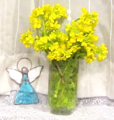 菜の花と土筆のブーケの作り方 フラワーアレンジメント フラワー ガーデニング アトリエ ハンドメイドレシピ 作り方 と手作り情報サイト