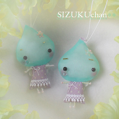なみだのしずくちゃん ハンドメイド ぬいぐるみ