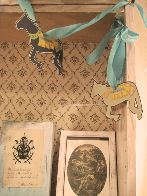 回転木馬オーナメントの作り方 手順 4 オーナメント パーティー アトリエ ハンドメイドレシピ 作り方 と手作り情報サイト