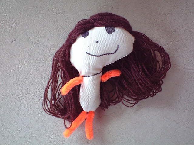 オリジナル人形 簡単着せ替え人形 の作り方 手順 4 人形 おもちゃ アトリエ ハンドメイドレシピ 作り方 と手作り情報サイト