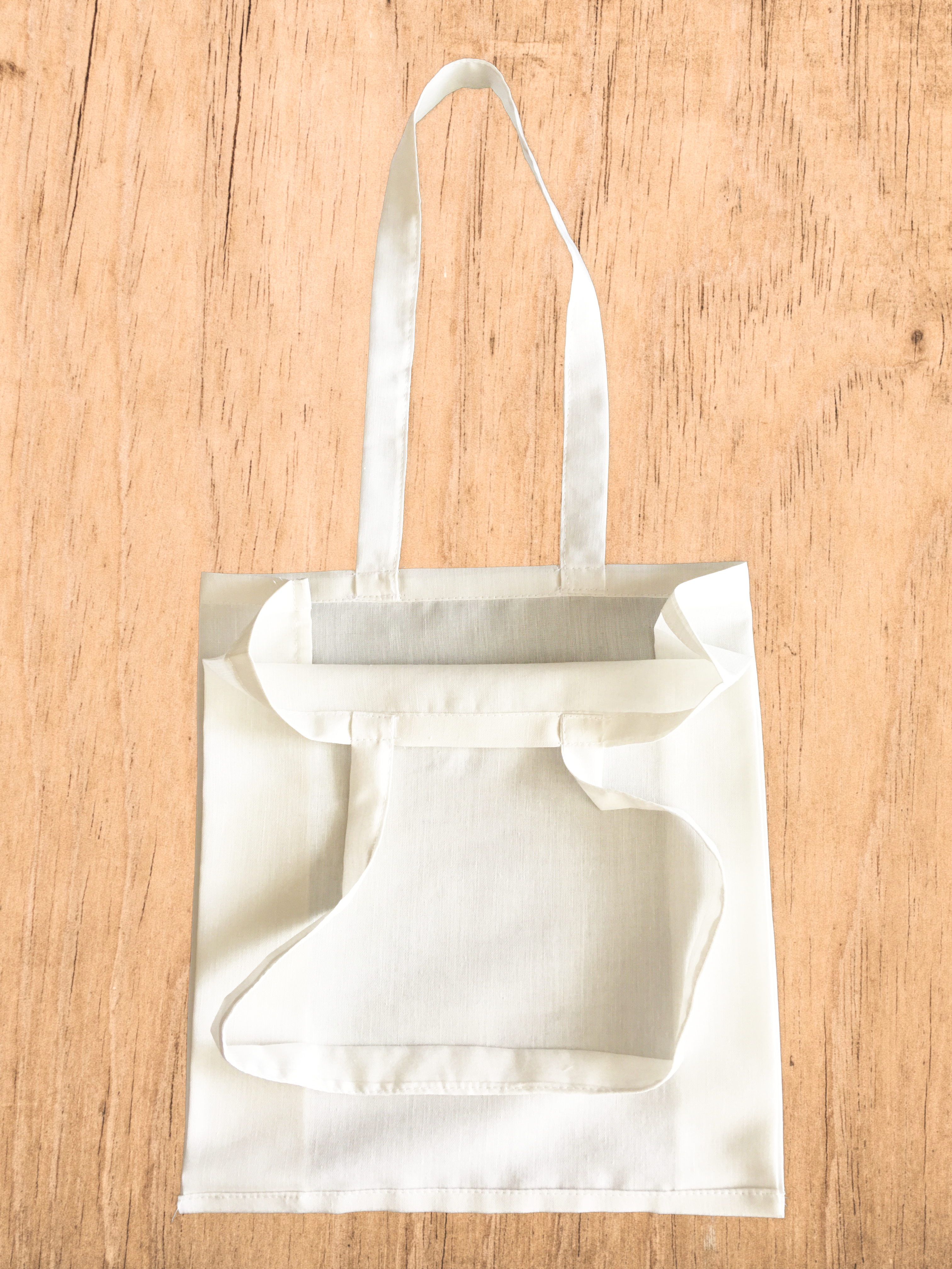 コンパクトにたためる たっぷり収納エコバッグ の作り方 手順 18 エコバッグ バッグ 財布 小物 アトリエ ハンドメイドレシピ 作り方 と手作り情報サイト