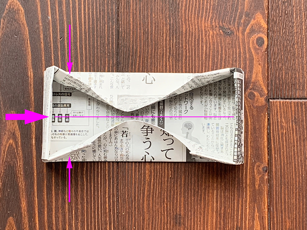 簡単でエコ しっかり厚底新聞紙ごみ袋 の作り方 手順 26 その他 家具 生活雑貨 アトリエ ハンドメイドレシピ 作り方 と手作り情報サイト