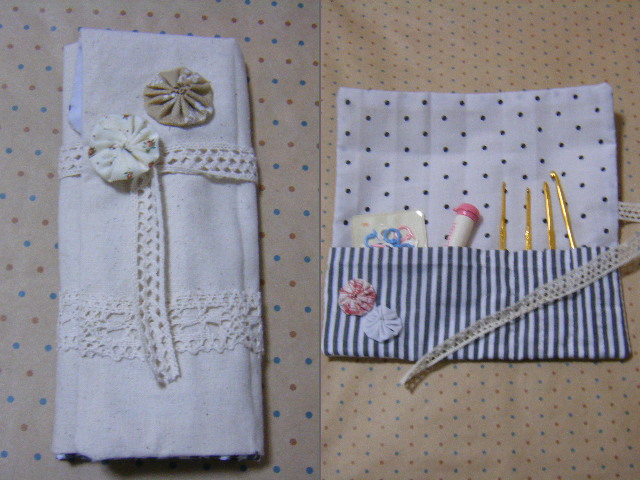 かぎ針ケース の作り方 手順 4 その他 その他 アトリエ ハンドメイドレシピ 作り方 と手作り情報サイト