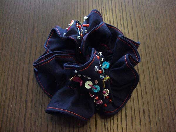 花火のシュシュの作り方 その他 ファッション アトリエ ハンドメイドレシピ 作り方 と手作り情報サイト