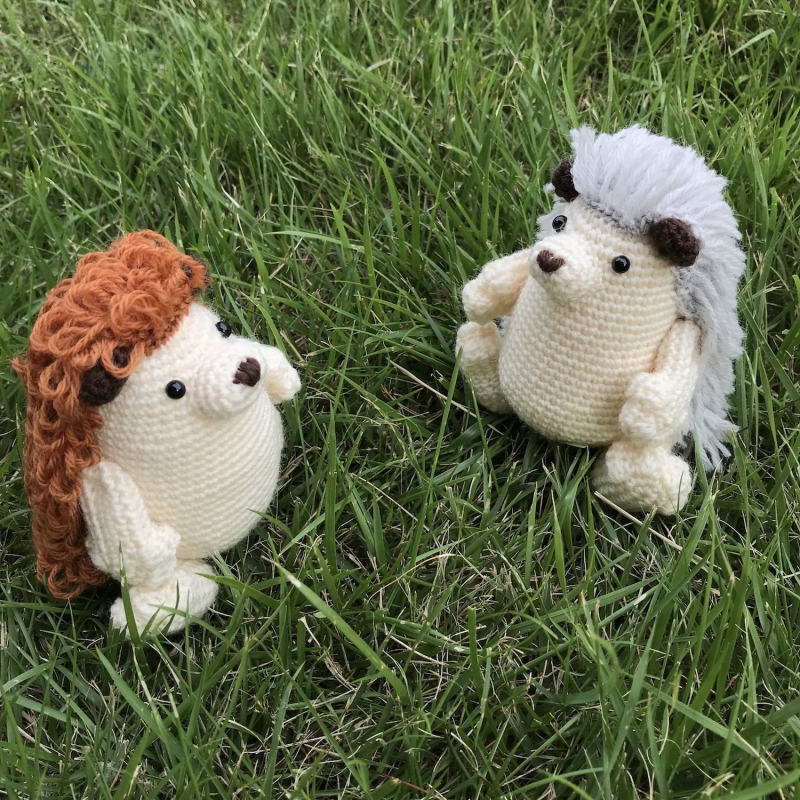 Palmy Hedgehog ハリネズミあみぐるみの作り方 手順 15 その他 ファッション アトリエ ハンドメイドレシピ 作り方 と手作り 情報サイト