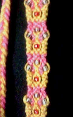 王冠ミサンガの作り方 手順 2 その他 ファッション アトリエ ハンドメイドレシピ 作り方 と手作り情報サイト