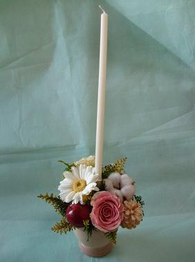 クリスマスのキャンドルアレンジの作り方 フラワーアレンジメント フラワー ガーデニング アトリエ ハンドメイドレシピ 作り方 と手作り情報サイト