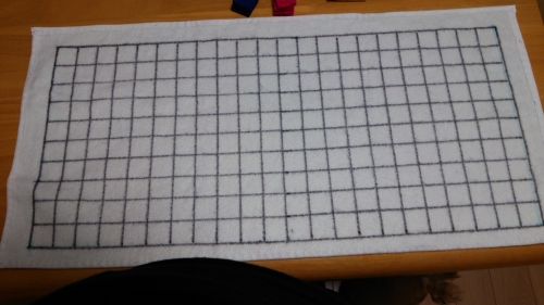 テトリス風パズルの作り方 手順 1 その他 その他 アトリエ ハンドメイドレシピ 作り方 と手作り情報サイト