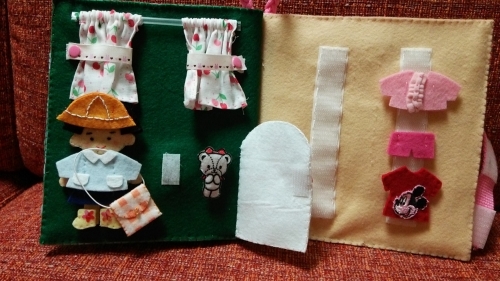 フェルト 布絵本の作り方 手順 9 その他 その他 アトリエ ハンドメイドレシピ 作り方 と手作り情報サイト