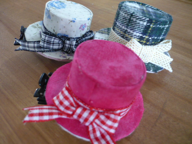 ミニミニハットの作り方 帽子 ファッション アトリエ ハンドメイドレシピ 作り方 と手作り情報サイト
