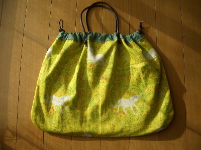 簡単巾着バッグ の作り方 その他 その他 アトリエ ハンドメイドレシピ 作り方 と手作り情報サイト