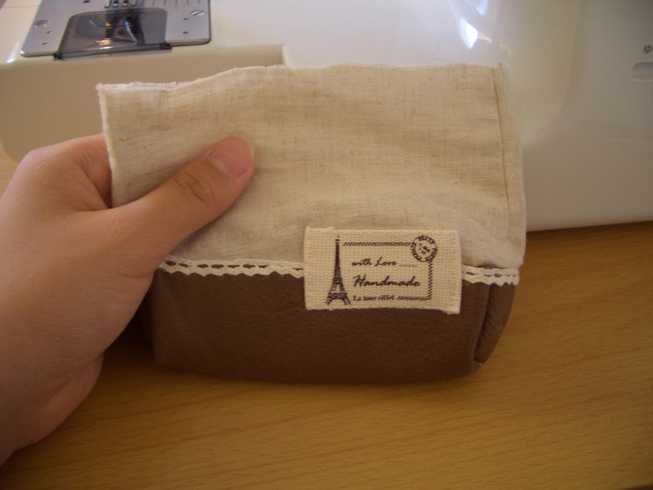 ナチュラル なバネ口ポーチの作り方 手順 3 その他 その他 アトリエ ハンドメイドレシピ 作り方 と手作り情報サイト