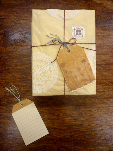 ラッピングタグの作り方 その他 紙小物 ステーショナリー アトリエ ハンドメイドレシピ 作り方 と手作り情報サイト