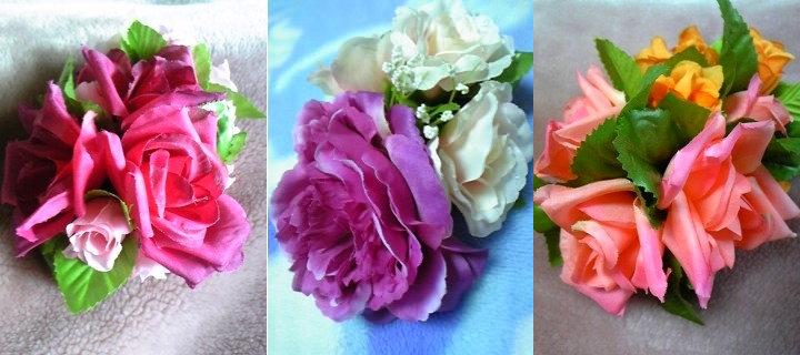 お花のバレッタ の作り方 その他 ファッション アトリエ ハンドメイドレシピ 作り方 と手作り情報サイト