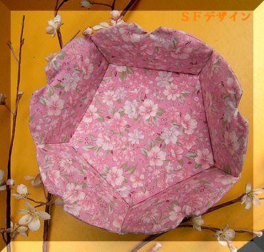 さくらの重ね小物入れの作り方 その他 アート 写真 アトリエ ハンドメイドレシピ 作り方 と手作り情報サイト