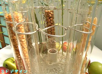 試験管のフラワー コレクション ライトの作り方 手順 1 その他 アート 写真 アトリエ ハンドメイドレシピ 作り方 と手作り情報サイト