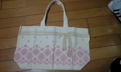 付録バッグのリメイク レッスンバッグの作り方 手順 1 レッスンバッグ ベビー キッズ アトリエ ハンドメイドレシピ 作り方 と手作り情報サイト