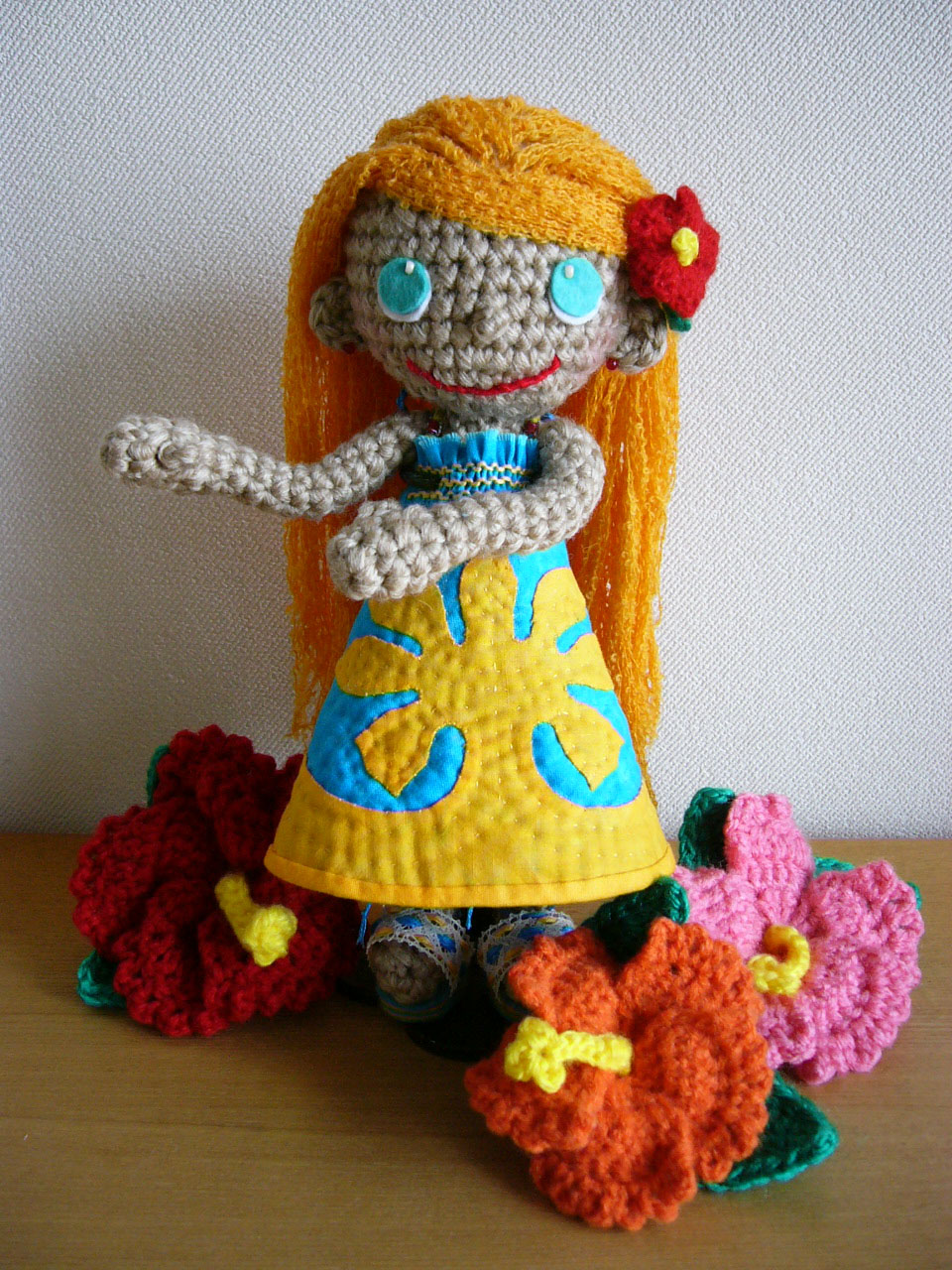 ハワイアンキルトで編みぐるみ の作り方 その他 ファッション アトリエ ハンドメイドレシピ 作り方 と手作り情報サイト