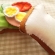 フェルトでままごと野菜サンド