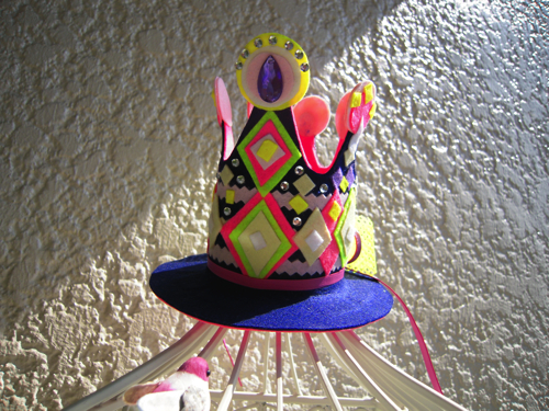 クラウンなミニハットの作り方 手順 6 帽子 ファッション アトリエ ハンドメイドレシピ 作り方 と手作り情報サイト