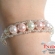 簡単パールブレスレット　Y's club ②