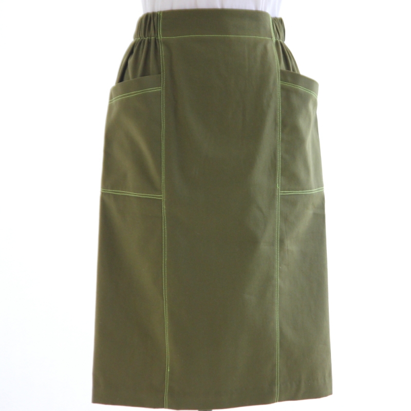 直線裁ちで作るタイトスカート ポケット付き の作り方 手順 12 その他 その他 アトリエ ハンドメイドレシピ 作り方 と手作り情報サイト